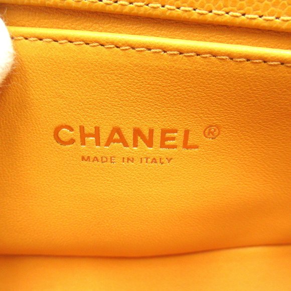 CHANEL Boy  Chen Shoulder Yellow Caviar Skin [Grained Calf] A67085 - Picture 7 of 10